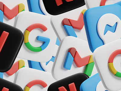 Clayio Set Of 3d Icons For Your Iphone 1 Google Gmail By Maciej Nowak On Dribbble Clayio Set Of 3d Icons For Your Iphone 1 Google Gmail By Maciej Nowak On Dribbble