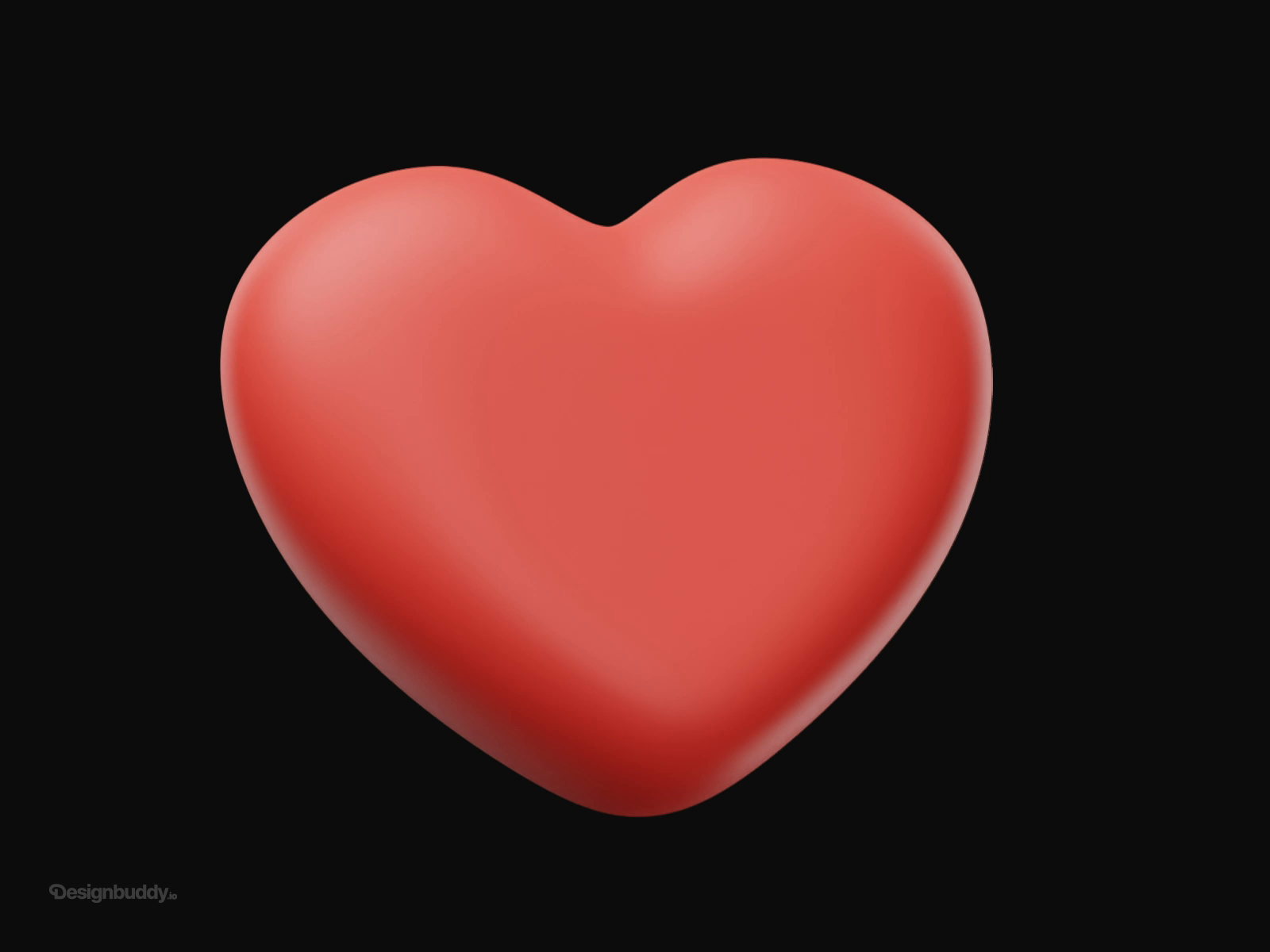 3d Heart by Manoj on Dribbble