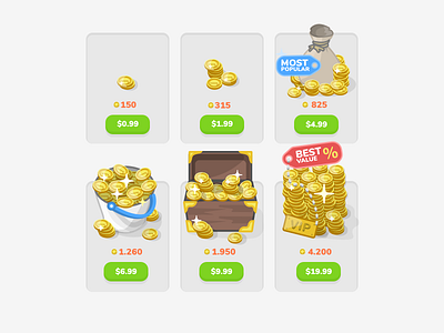 eTABU coins gradation board game card game chest coins etabu gold iap iaps money package store vault