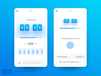 Bank App - Blik integration