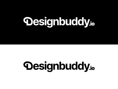 Designbuddy logotype black blog design design art designer designs font inter logo logo design logodesign logos logotype logotype designer logotypes type type art type design typeface white