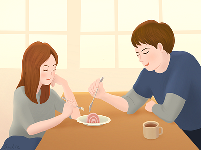 Share couple painting