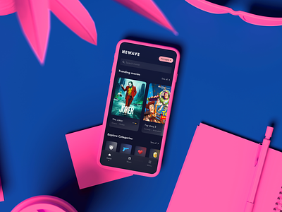 Movie Booking and Music Discovery App Concept app concept appdesign clean concept dark design entertainment glass ui glassmorphism minimalism movies music music players music streaming productdesign tickets ui ux