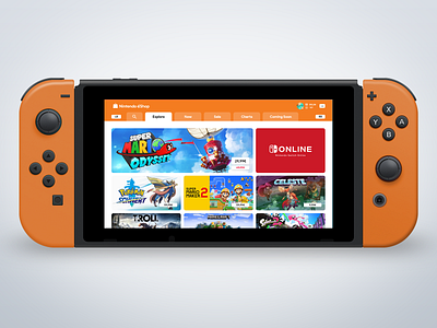 Nintendo eShop Redesign Concept