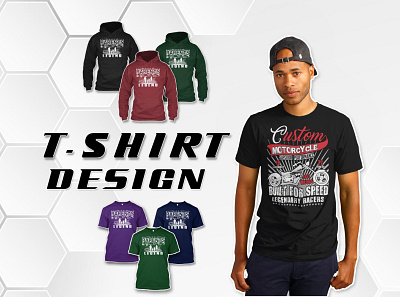 Custom T-Shirt Design 3d animation app branding custom tshirt design graphic design icon illustration logo motion graphics ui