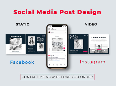 Social Media Posts making service 3d animation app branding design graphic design icon illustration logo motion graphics social media social media design social media post design ui