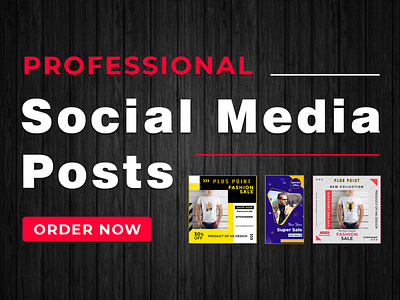 Social Media Posts making service