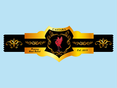 unique cigar label, cigar band & logo