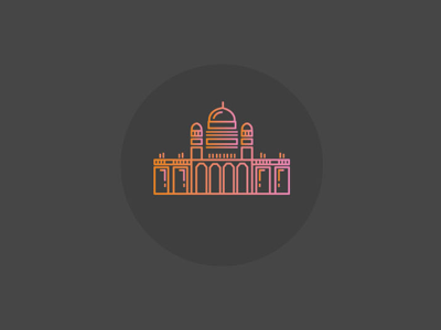 Bangalore City - Vidhan Soudha bangalore cities of india city icon icon icon design line icons vidhan soudha