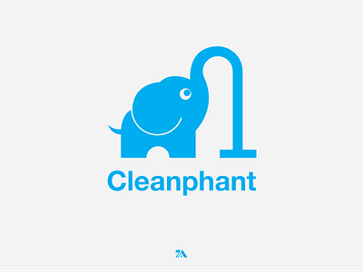 Cleanphant Logo brand clean elephant logo smart