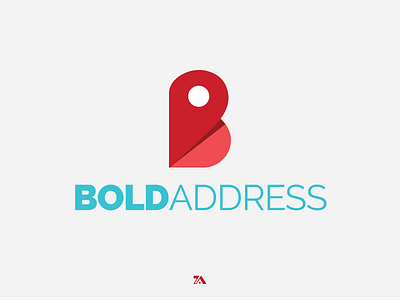 BoldAdress Logo adress guide location logo place smart
