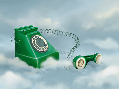 TELEPHONE concept art digital artwork digital painting illustration imaginary productrendering romanticism surreal telephone