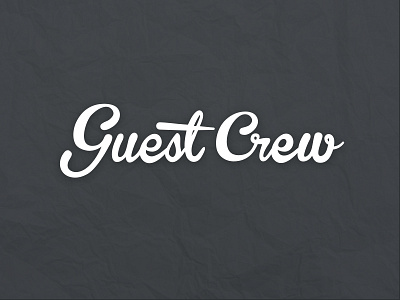 Logo ,,Guest Crew,, crew guest logo