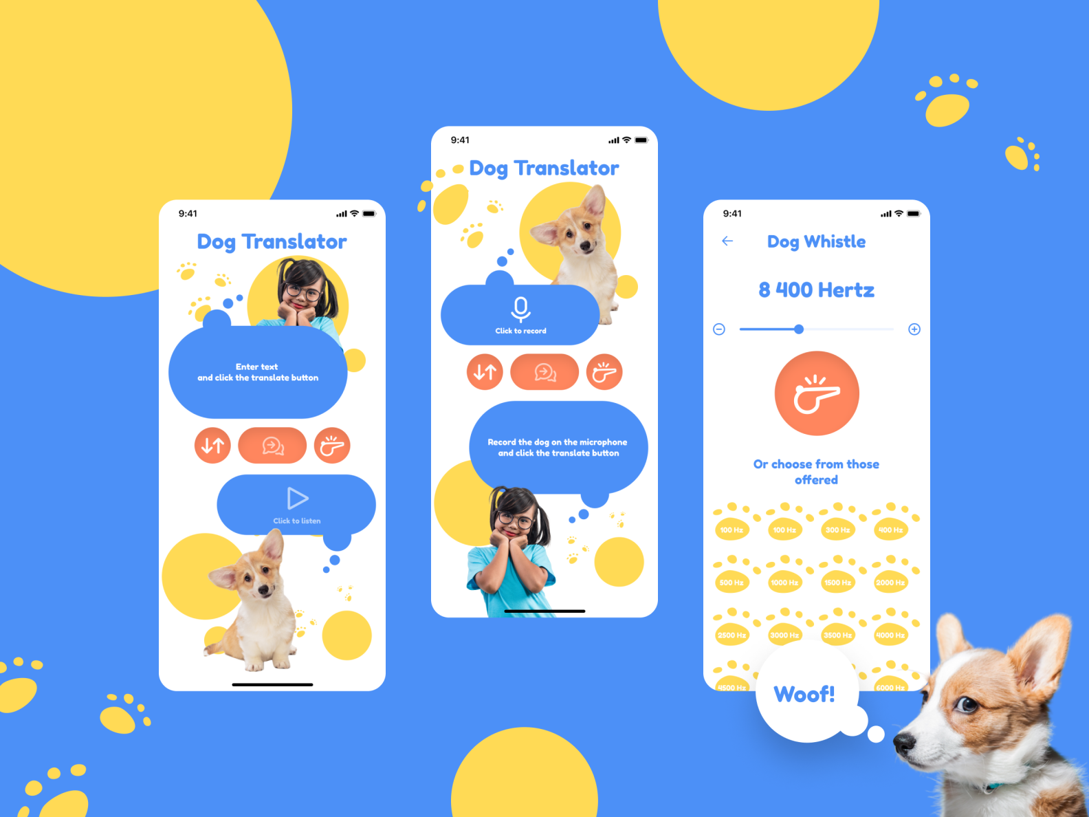 Dog Translator Mobile App By Darya On Dribbble dog-translator-mobile-app-by-darya-on-dribbble