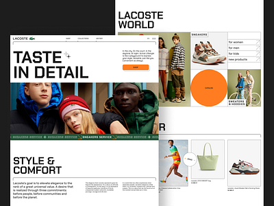 LACOSTE | E-commerce redesign