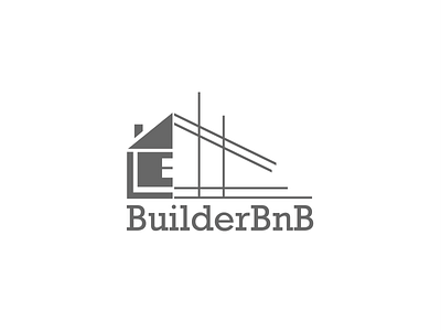 BuilderBnb Gray scale brand identity branding design graphic graphic design graphic designer graphics logo logo design logos
