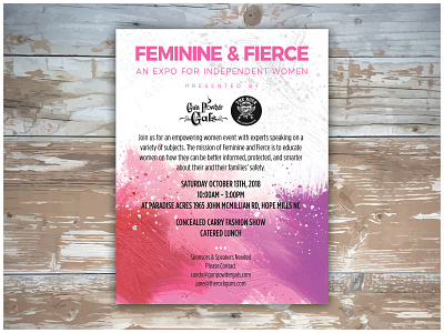 Feminine Flyer branding design flyer illustration lettering