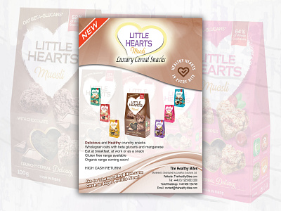 Little Hearts Flyer 2018 flyer food and beverage little heart rebranding