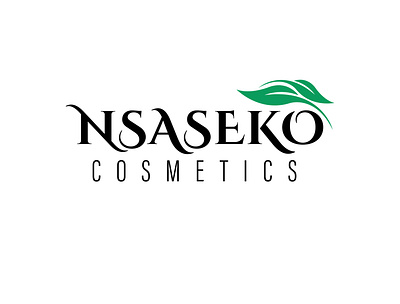 NSASEKO Cosmetics Logo branding design flat logo