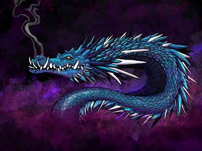 Drago artwork character clip studio paint clipstudio digital painting dragon drawing fantasy illustration