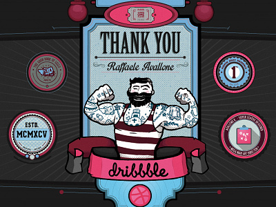 Hello.. Dribbble!!! avallone dribbble first shot thanx