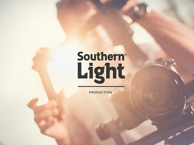 Southern Light Production branding company enterteinment film light logo movie production show southern tv video