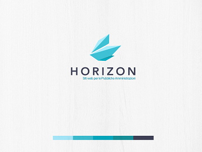 HORIZON brand branding ice icon identity label logo logodesign logotype school vector