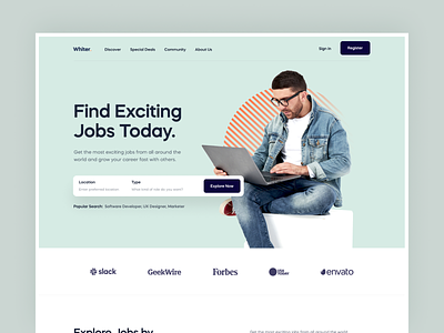 Job Directory Landing Page