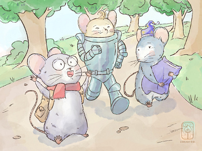 Princess and Three Mice