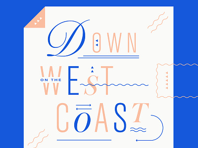 The 100 Day Project, Day 19 100 day project akzidenz grotesk austin editorial experimental geometric graphic snell roundhand squiggles type typography west coast