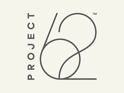 Project 62 identity lettering logo typography