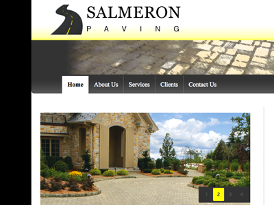 Salmeron Paving Update paving redesign ui