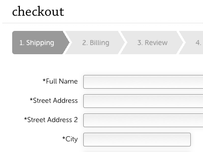 Shoogies NYC Checkout Process baby food css css3 ecommerce form