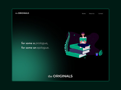 the Originals - Landing Page