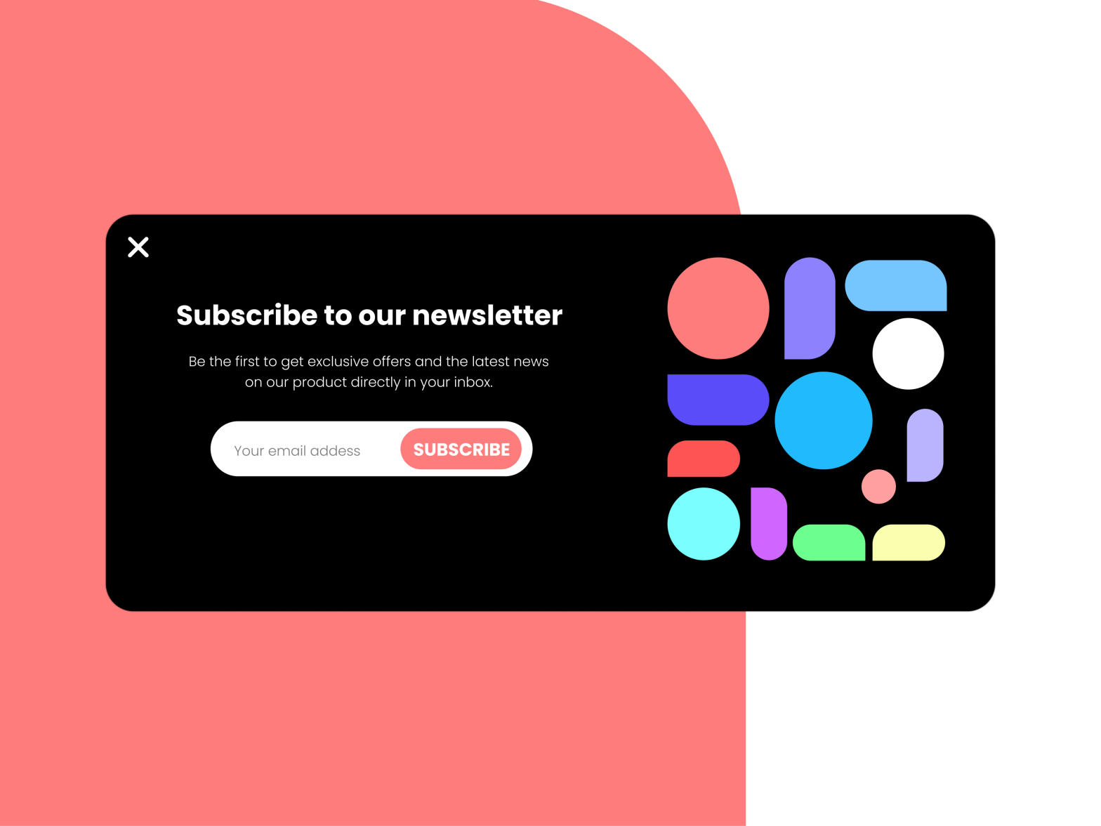 Newsletter - Subscribe by Keshav Chauhan on Dribbble