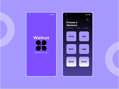 Workout Tracker app branding challenge dailyui day41 design fit fitness illustration logo muscle run tracker train typography ui ux vector workout