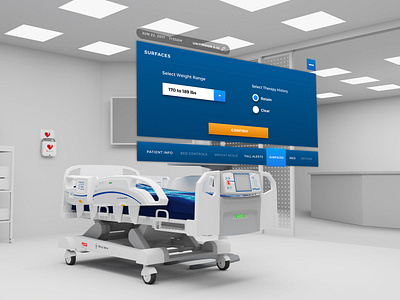 Stryker Medical AR app ar augmented reality design finger food studios health healthcare vr