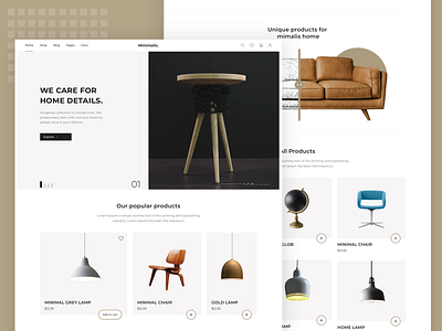 Ecommerce Theme clean color design dribbble ecommerce ui user experience user interface userinterface ux