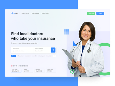 MyDoc Landing Landing page