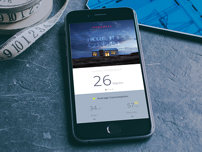 Daily Ui #021 Home Monitoring System daily ui home monitoring smart home user interface