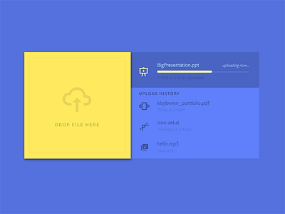 Daily UI #031 - Upload File