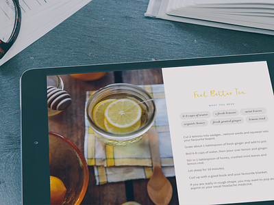 Daily UI #040 - Recipe daily ui challenge day 40 food recipe ui challenge