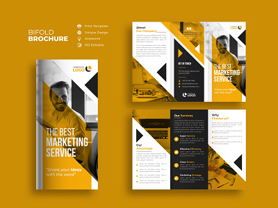 Corporate trifold brochure design abstract advert advertising ai branding brochure business clean company company flyer corporate design flyer graphic design modern people promotion trend trending trifold