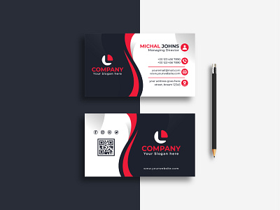 Abstract Business Card