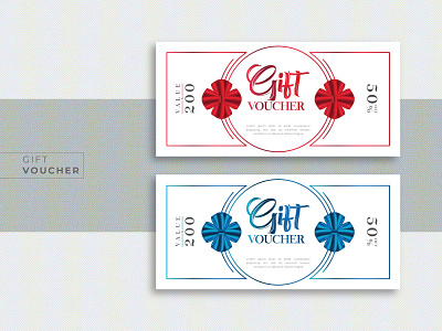 Fashion Gift Voucher Template