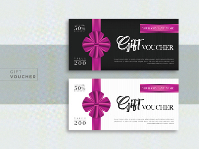 Gift Voucher aesthetic branding business advertising coupon discount discount template gift voucher holiday holiday voucher offer pro promo promotional shop voucher voucher template