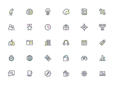 Alexa | Icon Set alexa developer icon icon set line stroke vector