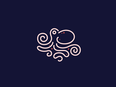 Octopus icon illustration octopus vector