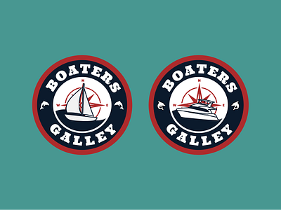 Boaters Galley Logo Project branding design graphic design logo typography