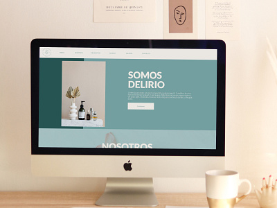 Delirio - Web Design